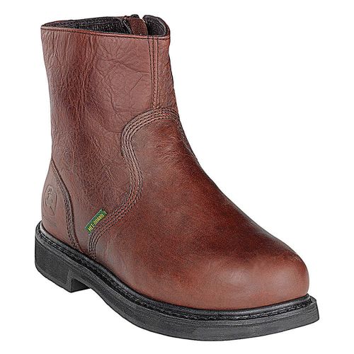Boots w/ MetGuard, Steel Toe, 7In, 8.5W, PR JD7305 8.5W