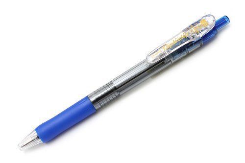 Zebra Tapli Clip Ballpoint Pen 1.0 mm Blue Ink Blue Body