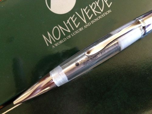Monteverde clear barrel ball point pen for sale