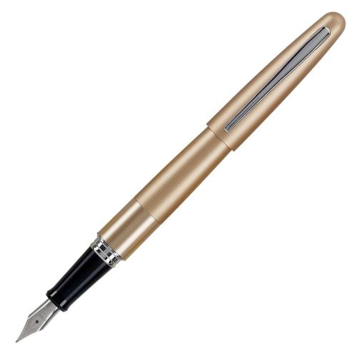 Pilot Metropolitan Fountain Pen, Gold Barrel, Medium Point (PIL 91109) - 6/pk