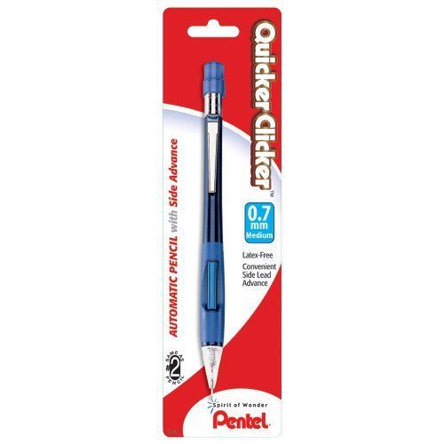 Pentel Quicker Clicker Automatic Pencil - 0.7 Mm Lead Size - (pd347bpk6)