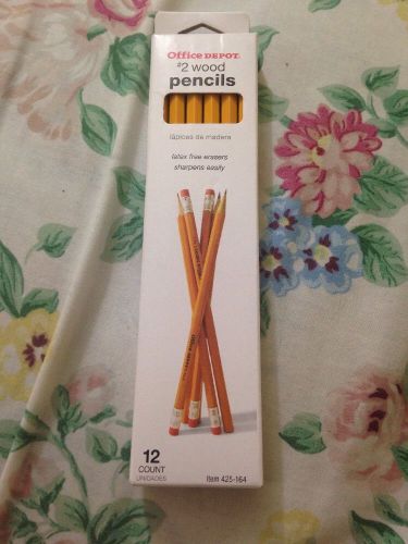 2 wood pencils