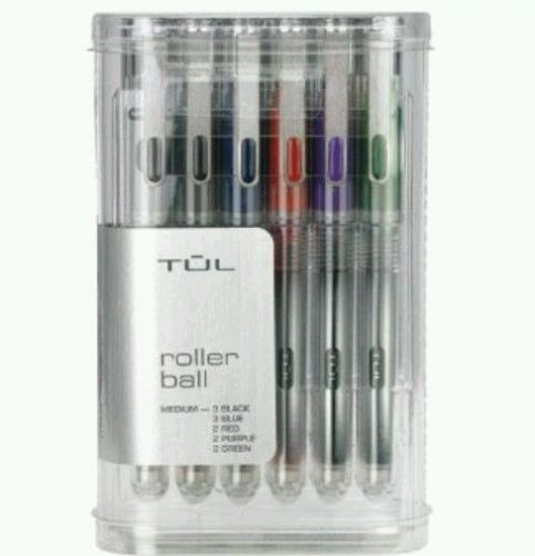 TUL Rollerball Pens, Assorted 12/pk