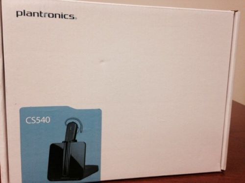 Plantronics cs 540 -headset - with apc 41 hookswitch cable (nib) for sale