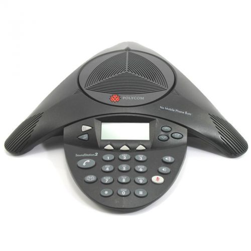 Polycom soundstation 2 (non expandable) (2200-16000-001) new - same day shipping for sale