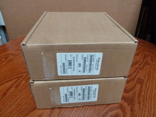 TWO (2) NEW IN BOX POLYCOM SOUNDPOINT IP330 IP 330 PHONES