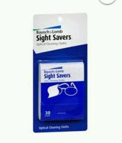 Bausch and Lomb Sight Savers Optical Cleaning Cloths - 30 Count [4 pack]