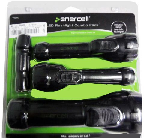 Enercell 6100074 4-pcs  led flashlights combo pack - life empowered for sale