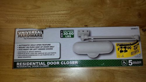 Residential door closer, white mpn: uh 4011 for sale