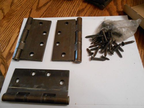 Mckinney macpro five knuckle standard weight bearing hinges set of 9 hinges for sale