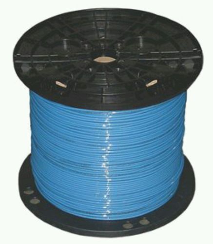 14 Gauge THHN Blue Electrical Wire Copper Stranded 500 ft Spool