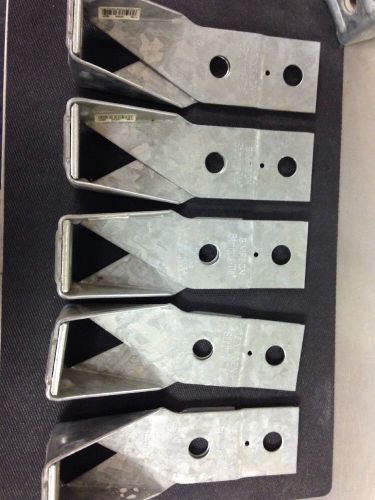 6 SIMPSON STRONG-TIE HD2A HOLDOWN CONNECTOR BRACE CONCRETE LUMBER GALVANIZED
