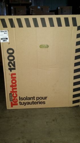 Roxul techton 1200 pipe insulation  20&#034;x3&#034;  3 linear ft for sale