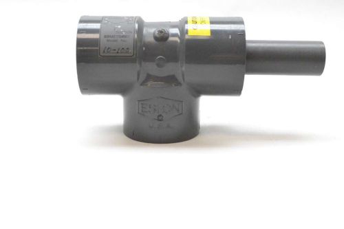 New elson 10-100 eductoret 1 in npt pvc 10 gpm d412304 for sale