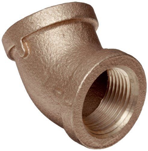 New brass pipe fitting  class 125  45 degree elbow  3/4&#034; npt female for sale