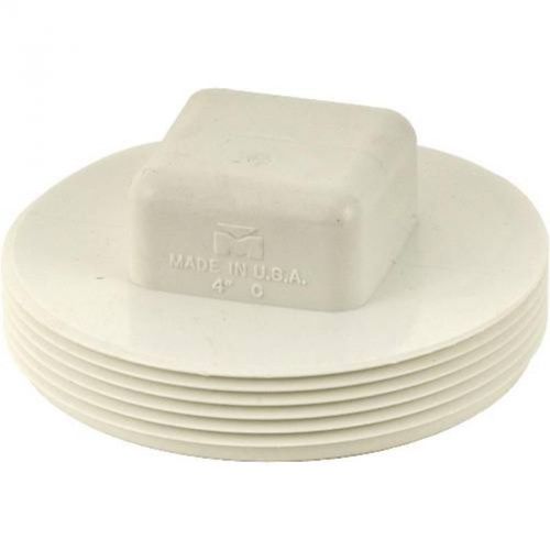 DWV PVC Cleanout Plug 4 93054 National Brand Alternative 93054 076335930541