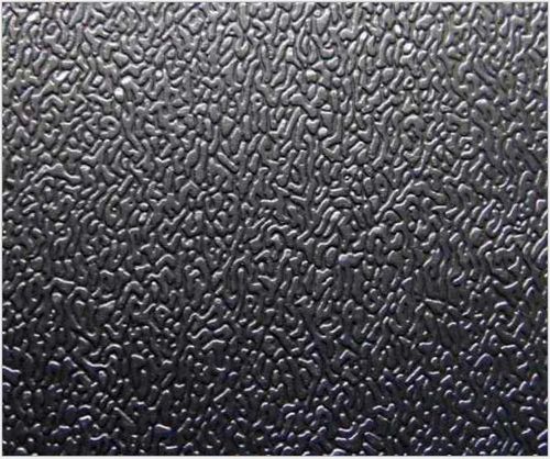 1pcs black abs plastic vacuum forming sheet plate textured front smooth back n45 for sale