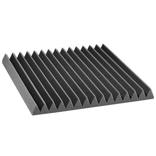 Acoustic foam 2&#034; pyramid style noble product line 24 s.f., absorption tile/panel for sale