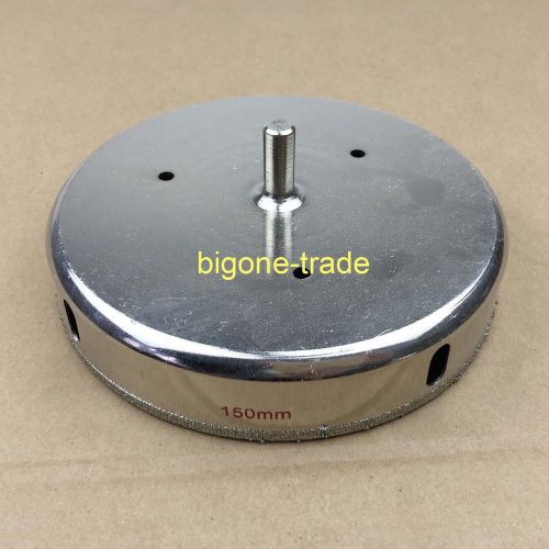 150mm diamond coated tool drill bit hole saw glass tile ceramic marble for sale