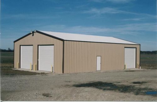 30x36x12 steel garage  Simpson Steel Building Company 3036/12