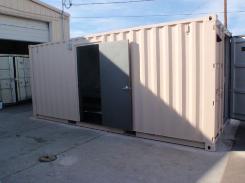 Restroom shipping container Conex Portable bathroom