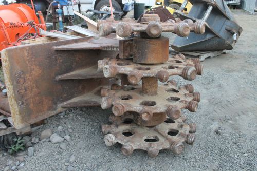 Very large excavator compactor wheel 39&#034; diameter for sale