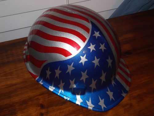 Patriotic hardhat for sale