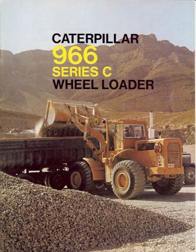 Equipment Brochure - Caterpillar - CAT - 966C - Wheel Loader (E1530)