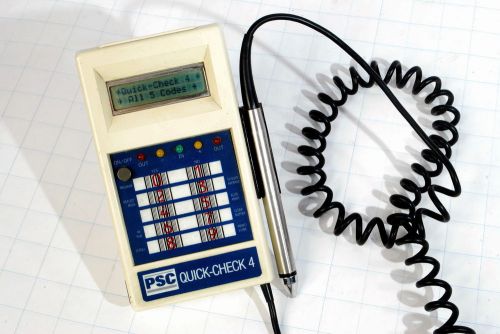 PSC Quick-Check 4  Hand Held Barcode Specification Verifier / Verification