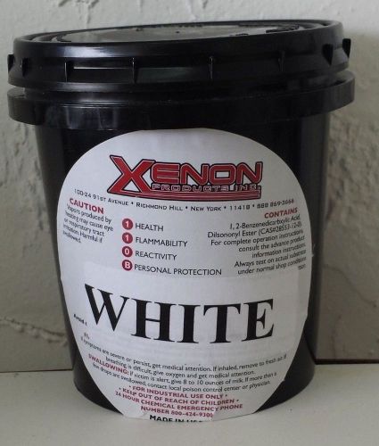 New Screen Printing Plastisol Ink Xenon products White 1 Quart Great Quality