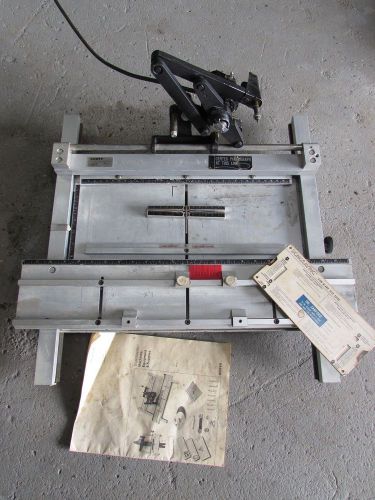 SCOTT SM-300 Signgraver Engraving Machine MTR#3706 NICE USED MAKE OFFER !!