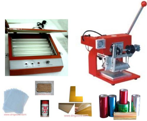 Hot foil stamping machine business start up complete package,TIPPER-T110