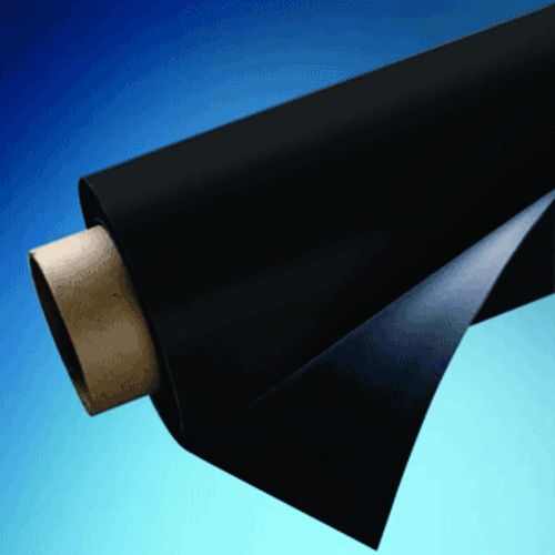 24&#034; x 10&#039; roll magnetic sheeting - black vinyl for sale