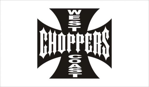 West Coast Choppers Flag 3 ft x 5 ft Premium Indoor Outdoor Banner