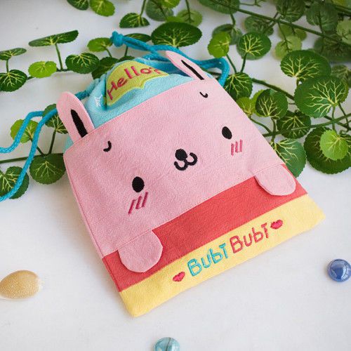 [Bubi Bunny] Draw String Bag / Drawstring Pouch