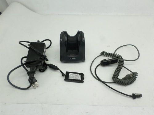 Symbol Motorola CRD3000-1000R single slot cradle w/ battery cords 55-060117-05