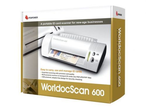 Penpower worldocscan 600 - sheetfed scanner - a6 - 600 dpi - usb wds6001en for sale