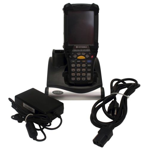 Motorola mc9090 bar-code scanner w/power supply unit and cradle for sale