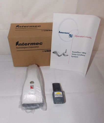 New intermec scanplus kit 1802 vt pdf 433mhz cordless barcode scanner for sale