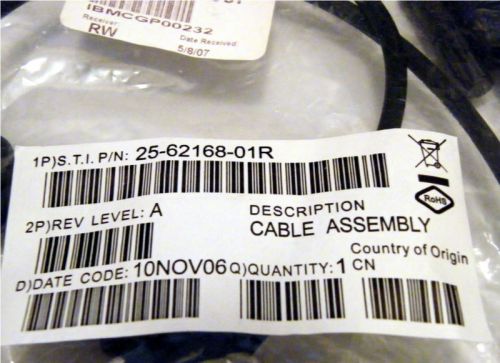 Symbol 25-62168-01R Host Print Adapter Cable IBMCGP0023 super low price!