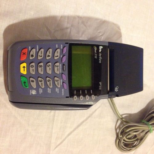 Verifone Model Omni 3730 LE, VX510, Used in Working Condition