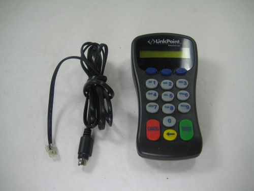 LinkPoint BankPoint II Pinpad Credit Card Terminal POS Model 8001(4942)