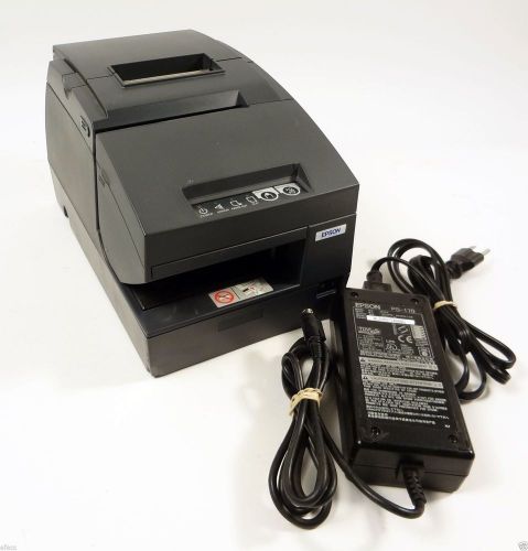 EPSON TM-H6000III model M147G POS receipt printer usb, w/ ethernet, with power s