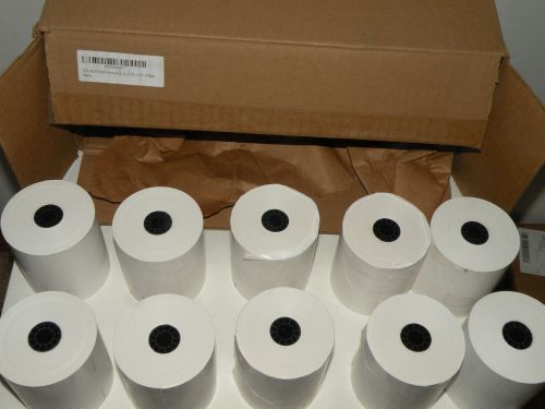 NCR Point-of-Sale Thermal Paper Rolls, 3 1/8in x 230&#039; Roll, 10/box - NCR997375