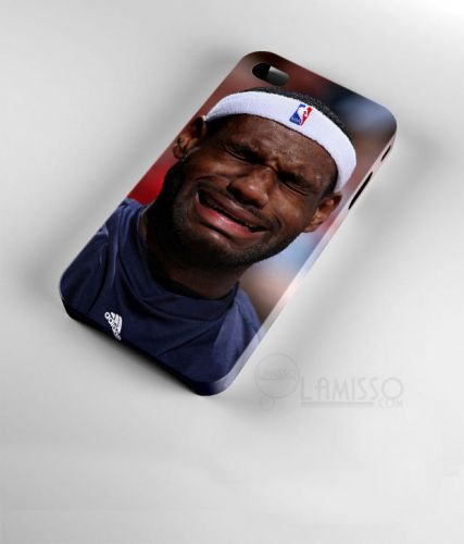 New Design Lebron James Crying Miami 3D iPhone Case Cover