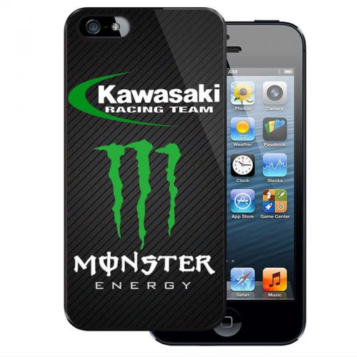 KAWASAKI MONSTER Sport Racing Motorcycle Logo iPhone Case 4 4S 5 5S 5C 6 6 Plus