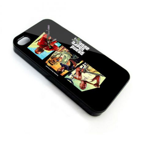 Grand Theft Auto V GTA Gaming on iPhone 4/4s/5/5s/5C/6 Case Cover kk3