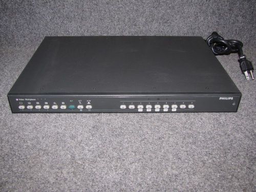 Philips LTC 2636/60 UN001923 9-Channel Mono Multiplexer Security Video Processor