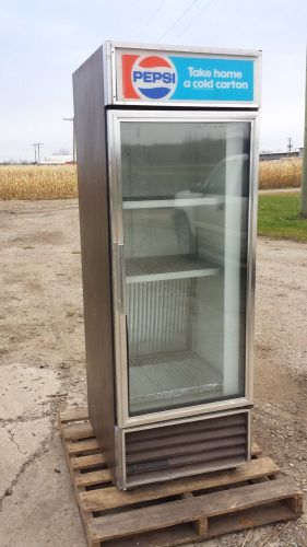 Upright Pepsi Cooler Fridge