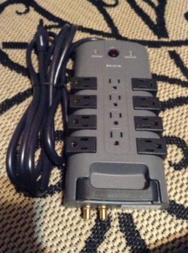 Pivot Surge Plug Protector Belkin 12 Outlet 8 Foot Cord Outlets Home Protection